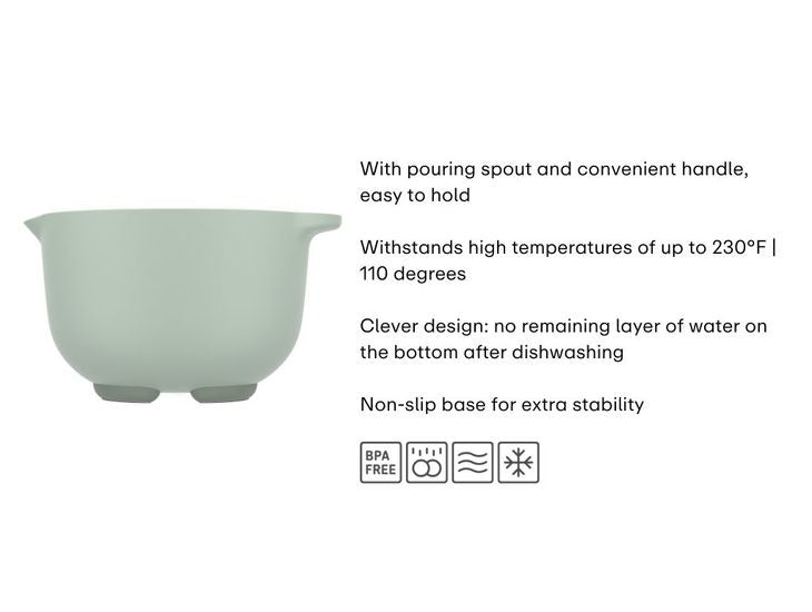 MEPAL Chef-It Mixing Bowl, Nordic Sage