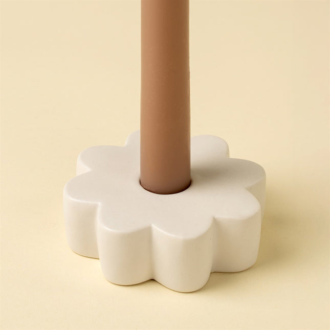 Daisy Porcelain Candle Holder