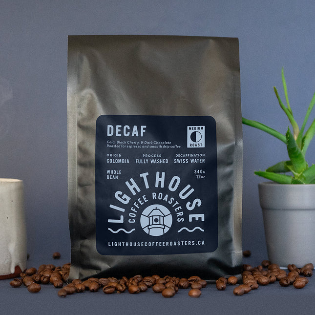 LIGHTHOUSE COFFEE Decaf Colombia, 340g.