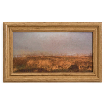 Wall Art Dry Fields Print