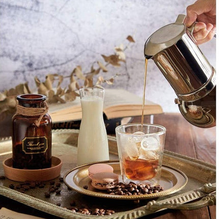 Vev Vigano Stainless Steel Espresso Maker