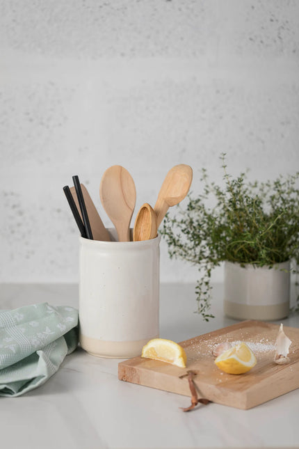 CASAFINA Fattoria Stoneware Utensil Crock