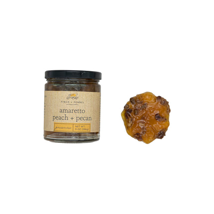 FINCH & FENNEL Amaretto, Peach & Pecan Preserves