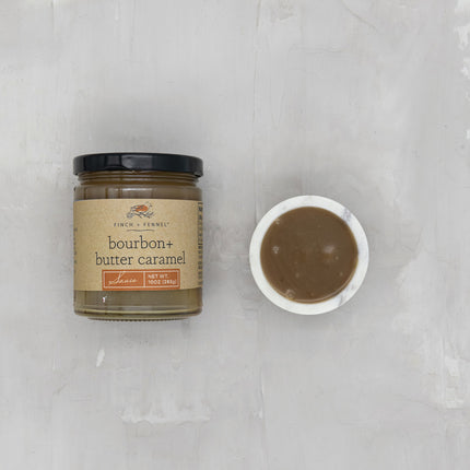 FINCH & FENNEL Bourbon Butter Caramel Sauce