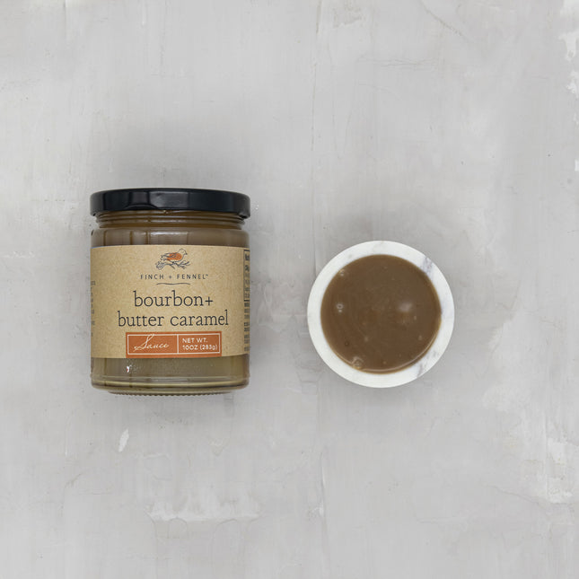 FINCH & FENNEL Bourbon Butter Caramel Sauce