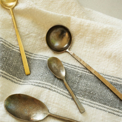 Forged Iron Spoons, Set of 3