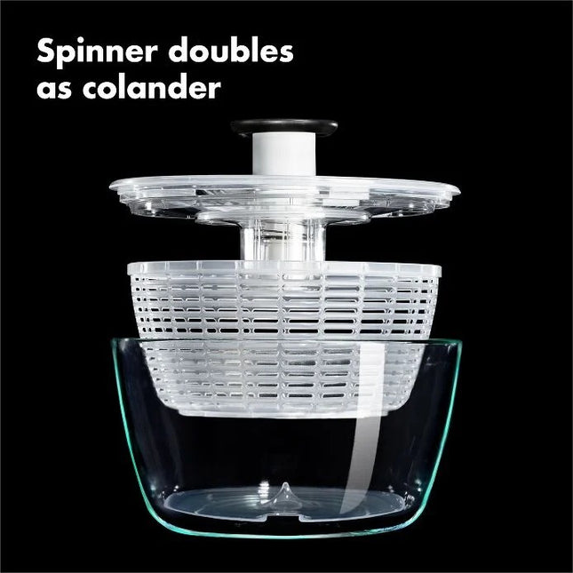 OXO GOOD GRIPS Glass Salad Spinner Large