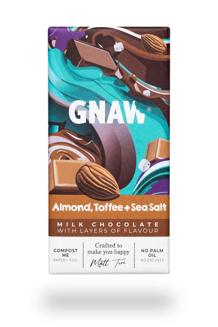 GNAW Chocolate Bars, 80g