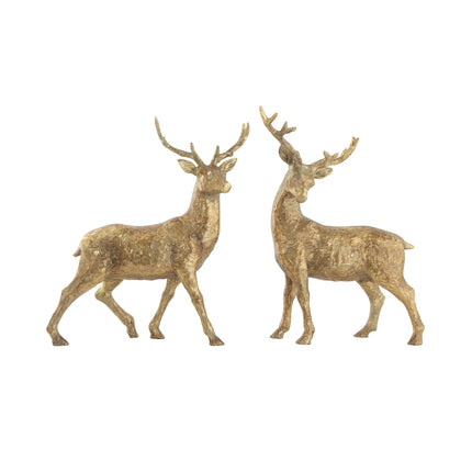 Gold Resin Deer