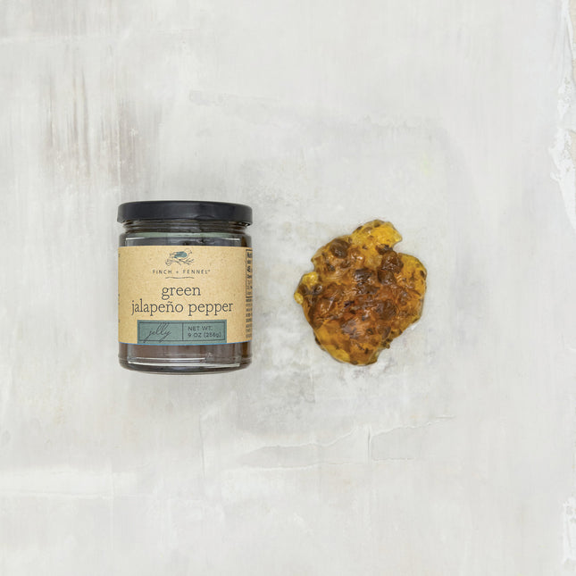FINCH & FENNEL Green Jalapeno Pepper Jelly
