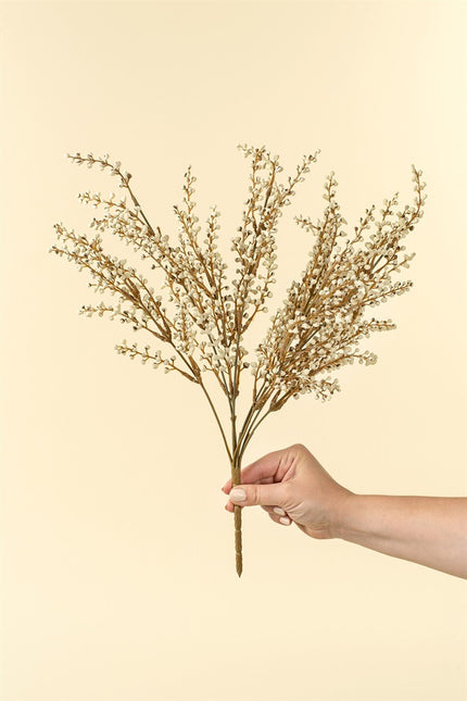 Faux Ivory Heather Spray