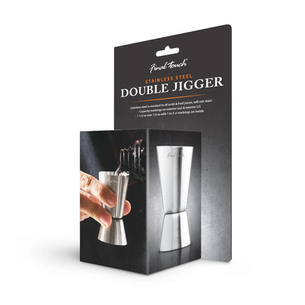 FINAL TOUCH Double Ended Jigger