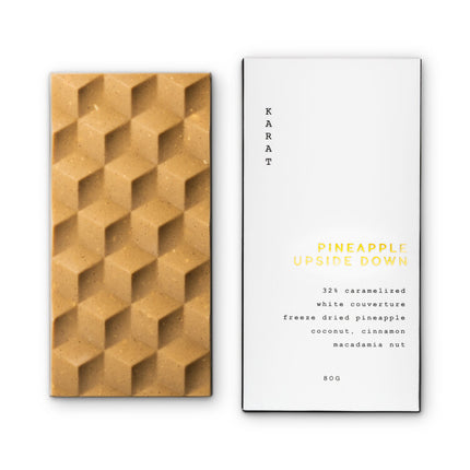 KARAT CHOCOLATE Pineapple Upside Down, 80g