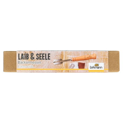 Artisan Wood & Stainless Bread Lame Knife