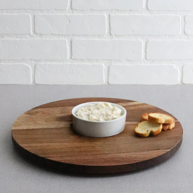 Acacia Wood Lazy Susan Set