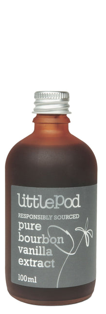 LITTLE POD Pure Bourbon Vanilla Extract
