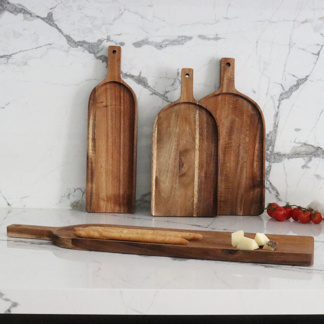 Acacia Wood Long Tapas Paddle Board