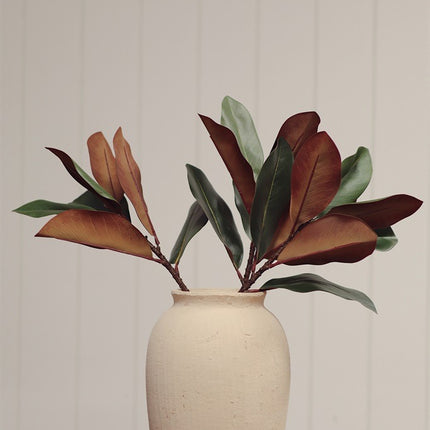 Faux Magnolia Leaves