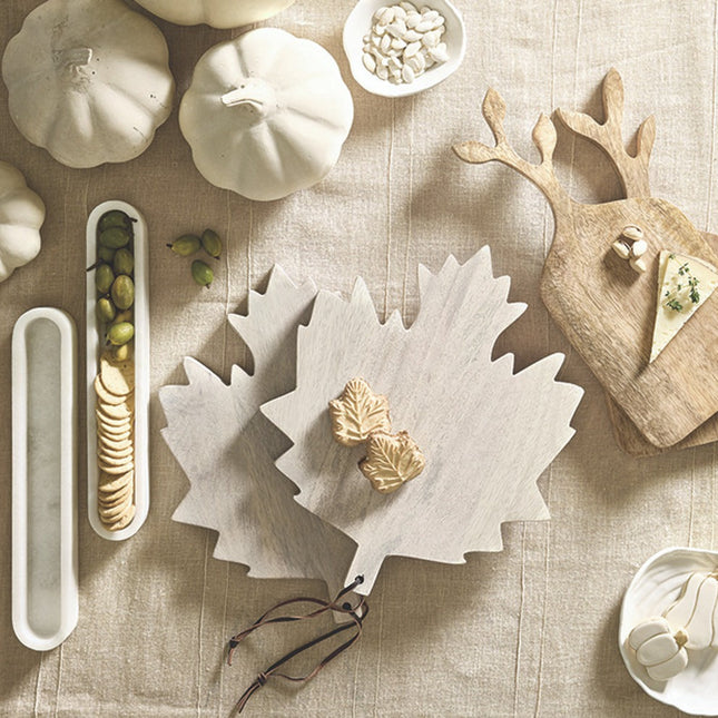 Maple Leaf Charcuterie Board