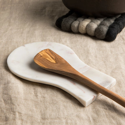 Large Marble Spoon Rest