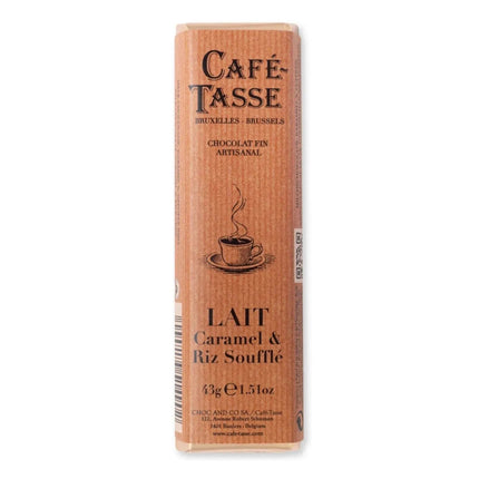 CAFE-TASSE Belgian Chocolate Bars, 45g.