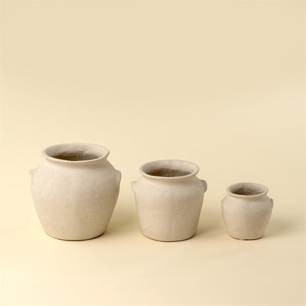 Milos Paper Mache Vase