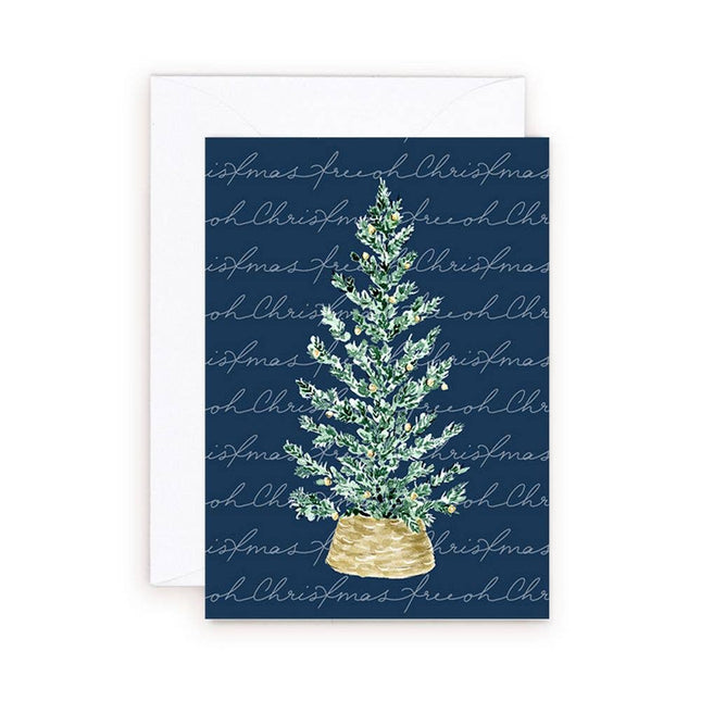 ALMEIDA ILLUSTRATIONS Oh Christmas Tree (mini card)