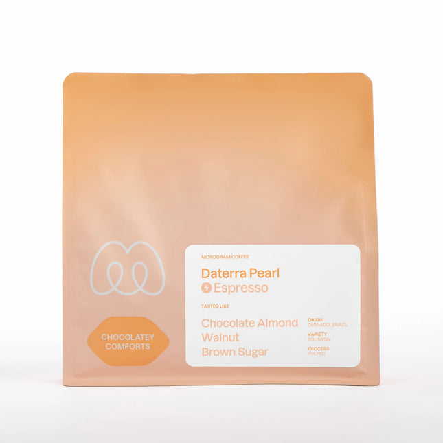 MONOGRAM COFFEE BEANS Daterra Pearl Espresso, 300g