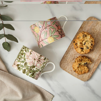 SPODE Morris & Co. Set of 2 Mugs in Box