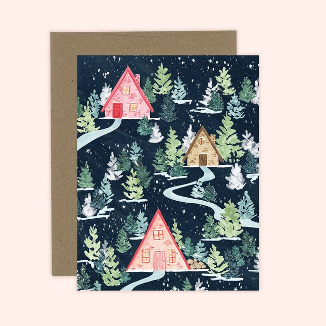 ALMEIDA ILLUSTRATIONS Winter Village