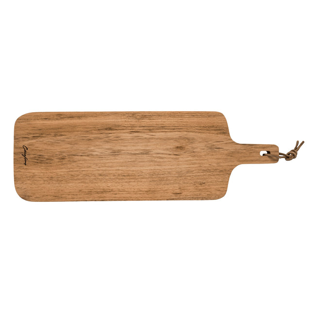 CASAFINA Oak Serving Board w/Leather