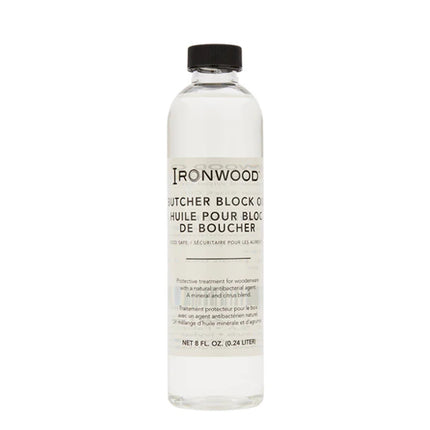 IRONWOOD Butcher Block Oil, 8oz