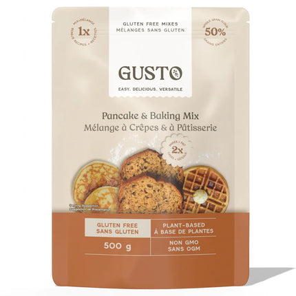 GUSTO Gluten-Free Pancake & Baking Mix