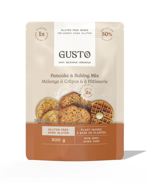 GUSTO Gluten-Free Pancake & Baking Mix