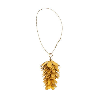 Brass Pinecone Ornament