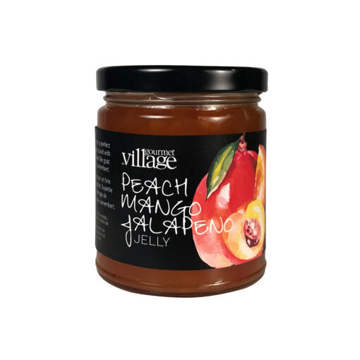 GOURMET VILLAGE Peach Mango Jalapeno Jelly