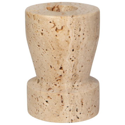 Petra Travertine Candleholder