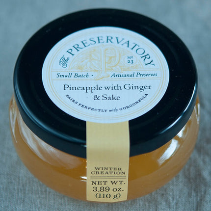 THE PRESERVATORY Pineapple, Sake & Ginger Preserve, 110g