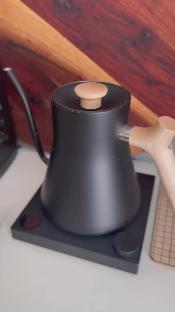 FELLOW Electric Stagg EKG Pro Pour-Over Kettle, Black & Walnut