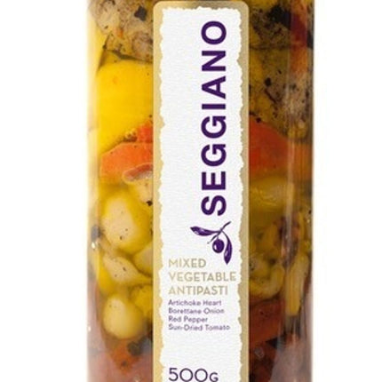 SEGGIANO Charred Mixed Vegetable Antipasti, 500g