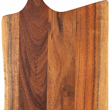 Acacia Rustic Handled Board, 23"