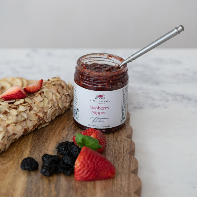 FINCH & FENNEL Raspberry Pepper Preserves