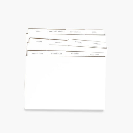 RIFLE PAPER CO. Recipe Card Tin