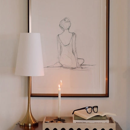 Scalloped Edge Tray, Rectangle