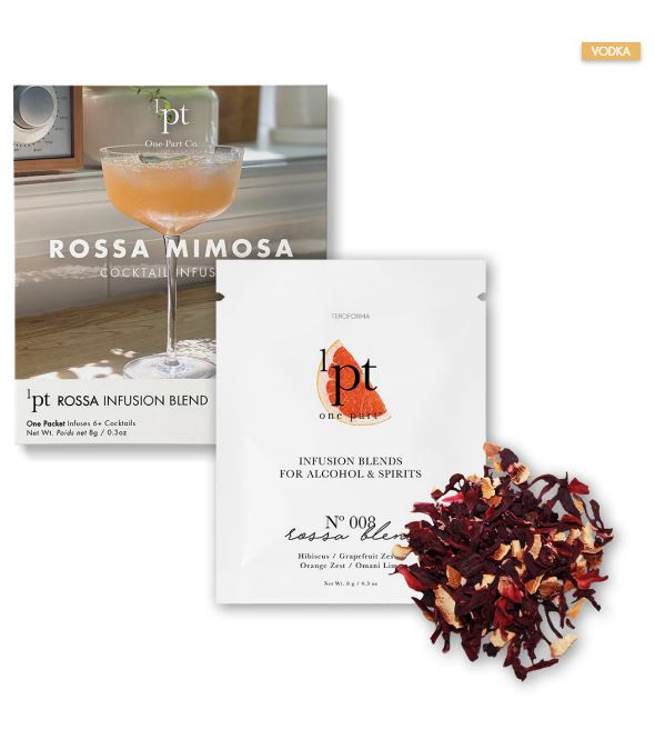1 PT Cocktail Infusions, Rossa Mimosa