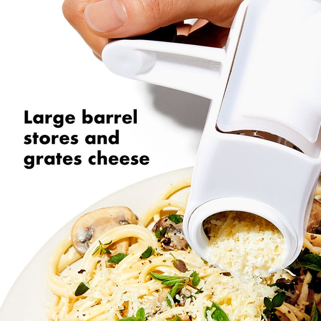 OXO GOOD GRIPS Seal & Store Rotary Cheese Grater