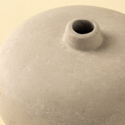 Rotunda Paper Mache Bud Vase