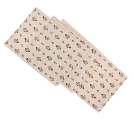 Floral Cotton Table Runner