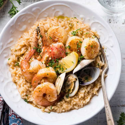 SEAFOOD RISOTTO with Chef Bruno Feldeisen - Tues., Mar 24/26 at 5:30pm