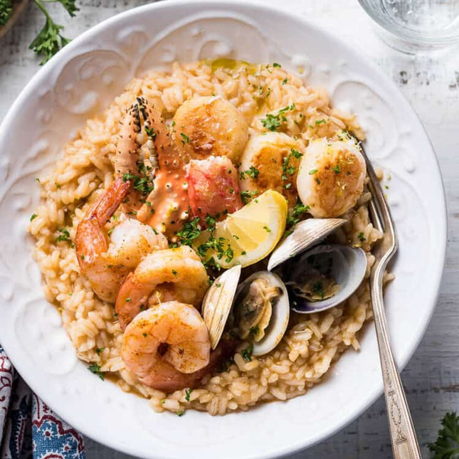 SEAFOOD RISOTTO with Chef Bruno Feldeisen - Tues., Mar 24/26 at 5:30pm
